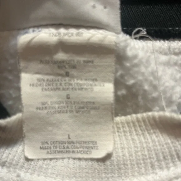 Vintage 80s Layered Look Sweatshirt Size Large - Picture 10 of 11